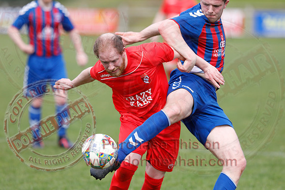 Enniskillen Rangers (6) V Mountjoy (1) in Mercer Football League-3