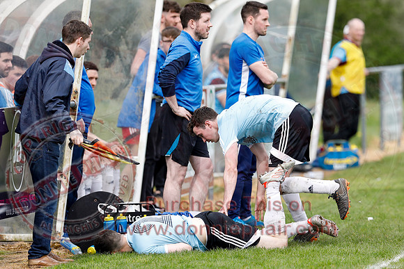 Lisbellaw (0) V Tummery Athletic (1) in Mercer Football League-12