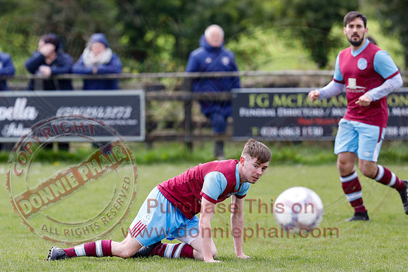 Kesh (0) V Tummery Athletic (6) in Mercer FootballLeague-15