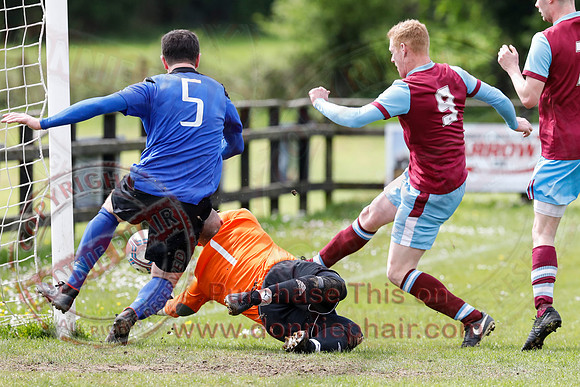Kesh (0) V Tummery Athletic (6) in Mercer FootballLeague-21