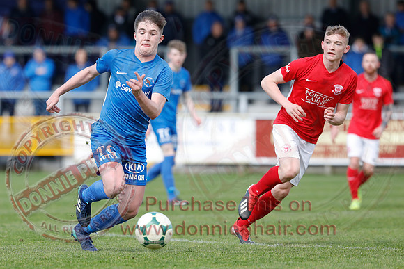 Ballinamallard (0_ Larne (5) in Bluefin Sport Football Championship-21