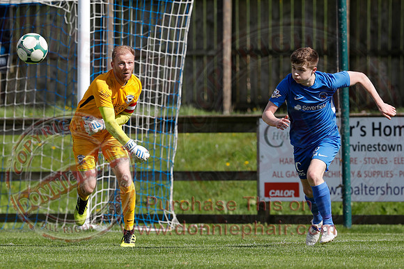 Ballinamallard (0_ Larne (5) in Bluefin Sport Football Championship-24