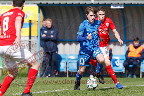 Ballinamallard (0_ Larne (5) in Bluefin Sport Football Championship-25