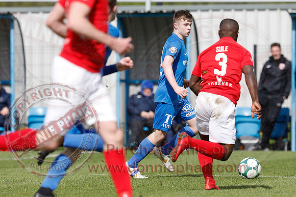 Ballinamallard (0_ Larne (5) in Bluefin Sport Football Championship-32