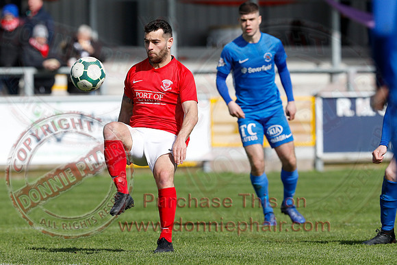 Ballinamallard (0_ Larne (5) in Bluefin Sport Football Championship-35