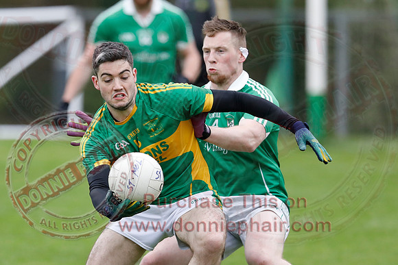 Roslea (2-11) V Irvinestown (0-07) in Senior GAA Footbal League Division One-10