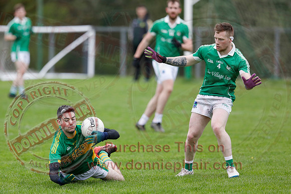 Roslea (2-11) V Irvinestown (0-07) in Senior GAA Footbal League Division One-12