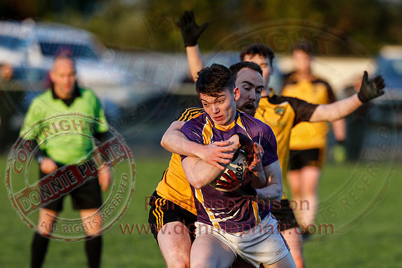 Erne Gaels Belleek (4-03) V Derrygonnelly (0-17) in Senior GAA Football League Division One-1