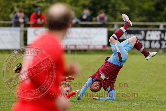 Enniskillen Rangers (2) V Tummery (2) in Mercer Football League -3