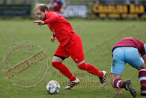 Enniskillen Rangers (2) V Tummery (2) in Mercer Football League -10