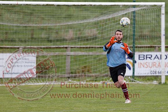 Enniskillen Rangers (2) V Tummery (2) in Mercer Football League -11