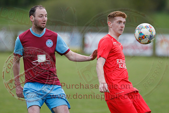 Enniskillen Rangers (2) V Tummery (2) in Mercer Football League -13