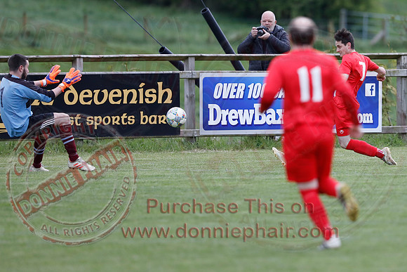 Enniskillen Rangers (2) V Tummery (2) in Mercer Football League -15