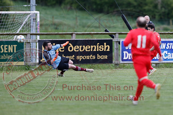 Enniskillen Rangers (2) V Tummery (2) in Mercer Football League -16