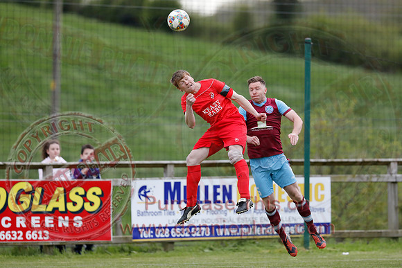 Enniskillen Rangers (2) V Tummery (2) in Mercer Football League -18