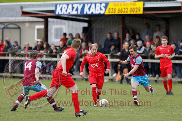 Enniskillen Rangers (2) V Tummery (2) in Mercer Football League -22