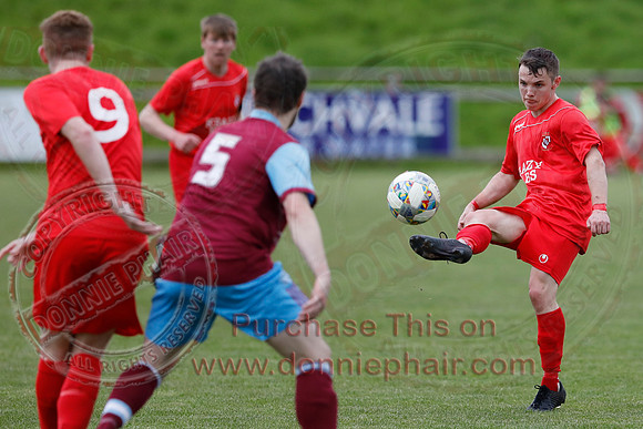Enniskillen Rangers (2) V Tummery (2) in Mercer Football League -26
