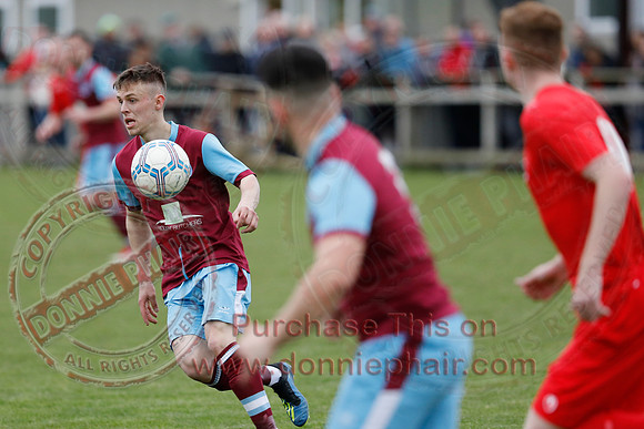 Enniskillen Rangers (2) V Tummery (2) in Mercer Football League -29