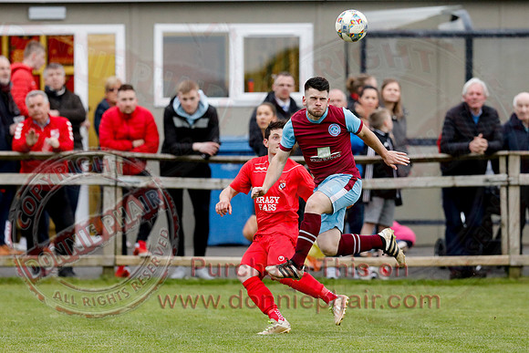 Enniskillen Rangers (2) V Tummery (2) in Mercer Football League -31