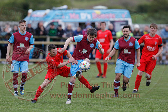 Enniskillen Rangers (2) V Tummery (2) in Mercer Football League -38