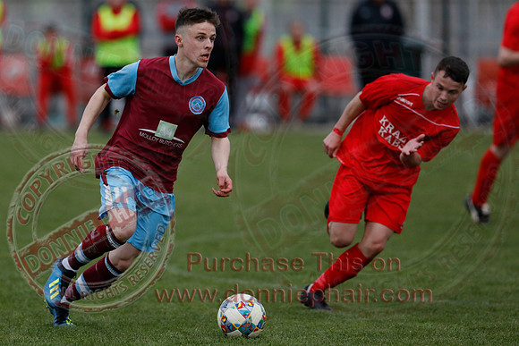 Enniskillen Rangers (2) V Tummery (2) in Mercer Football League -46