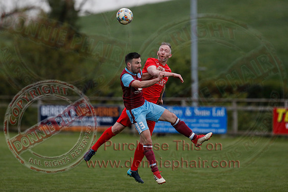 Enniskillen Rangers (2) V Tummery (2) in Mercer Football League -47