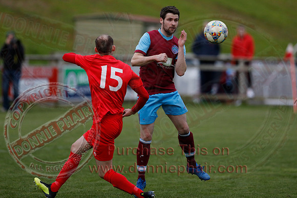 Enniskillen Rangers (2) V Tummery (2) in Mercer Football League -48