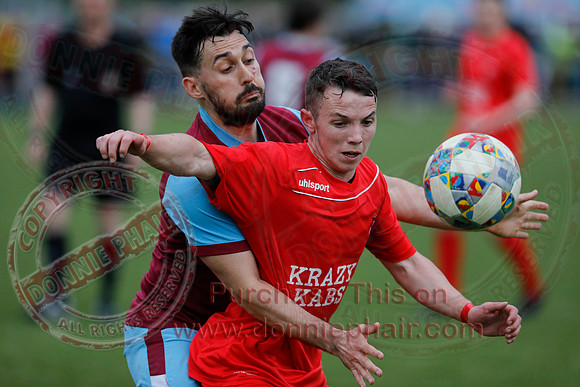 Enniskillen Rangers (2) V Tummery (2) in Mercer Football League -49