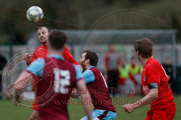 Enniskillen Rangers (2) V Tummery (2) in Mercer Football League -50
