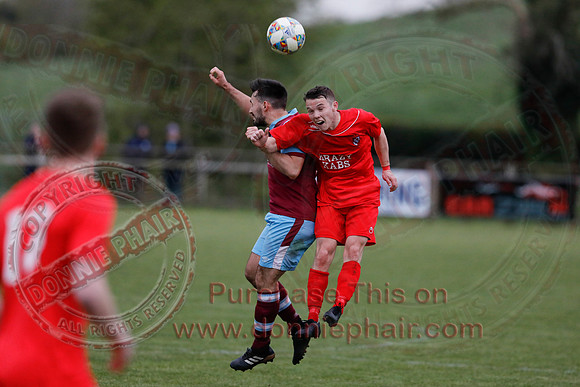 Enniskillen Rangers (2) V Tummery (2) in Mercer Football League -51