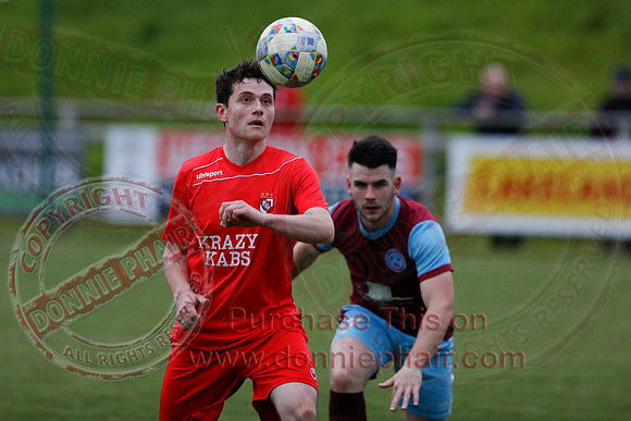 Enniskillen Rangers (2) V Tummery (2) in Mercer Football League -55