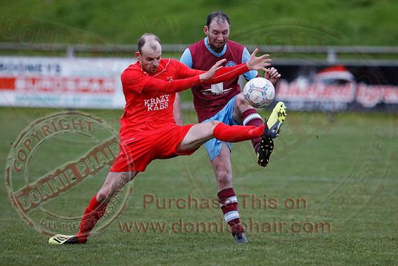 Enniskillen Rangers (2) V Tummery (2) in Mercer Football League -60
