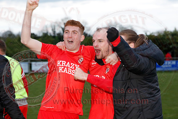 Enniskillen Rangers (2) V Tummery (2) in Mercer Football League -61