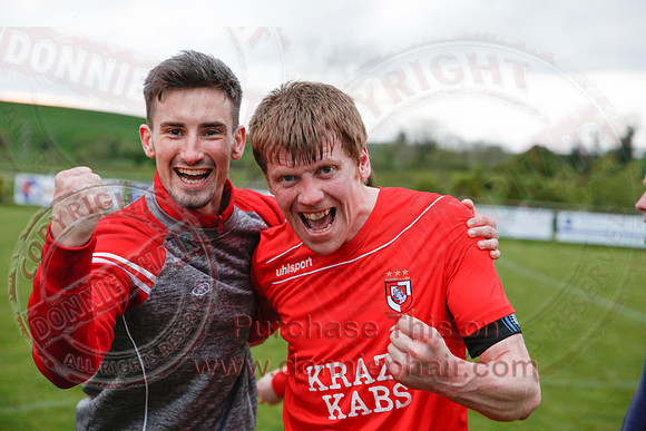 Enniskillen Rangers (2) V Tummery (2) in Mercer Football League -64