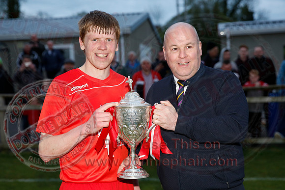 Enniskillen Rangers (2) V Tummery (2) in Mercer Football League -69