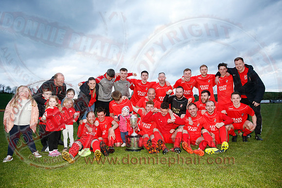 Enniskillen Rangers (2) V Tummery (2) in Mercer Football League -70