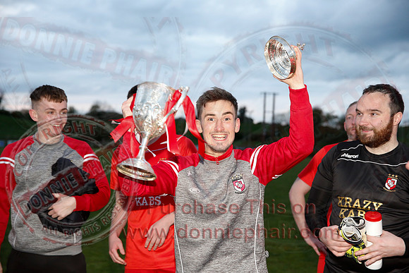Enniskillen Rangers (2) V Tummery (2) in Mercer Football League -71