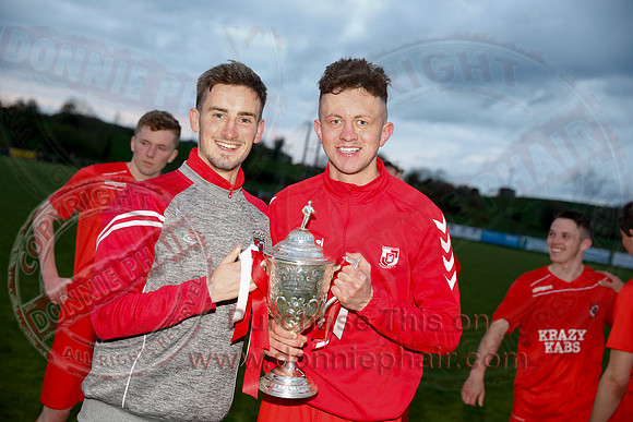 Enniskillen Rangers (2) V Tummery (2) in Mercer Football League -72