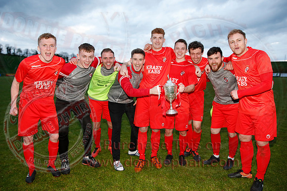 Enniskillen Rangers (2) V Tummery (2) in Mercer Football League -73