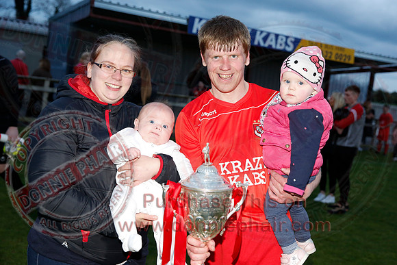 Enniskillen Rangers (2) V Tummery (2) in Mercer Football League -75