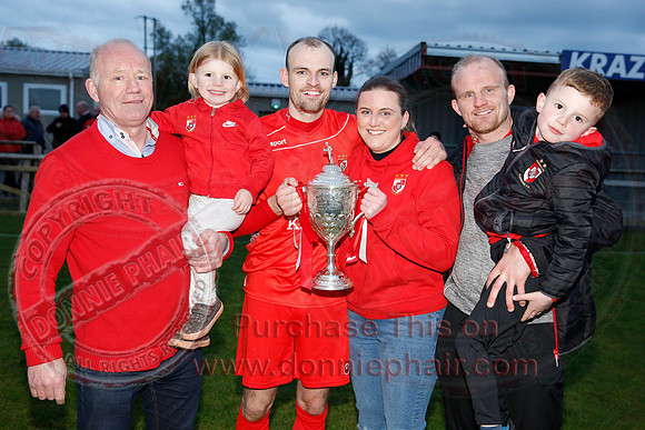 Enniskillen Rangers (2) V Tummery (2) in Mercer Football League -76