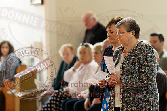 Bishop Larry Duffy commissions 45 members of Parish Bereavement Team in The Holy Cross Church, Lisnaskea-12