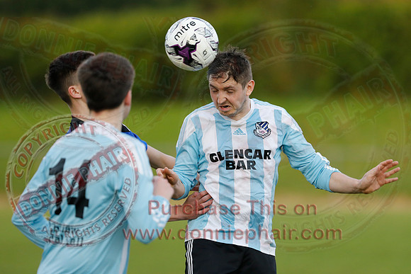 Lisbellaw United (1) NFC Kesh (1) in Mercer Football League-33