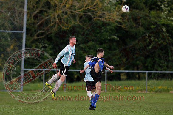 Lisbellaw United (1) NFC Kesh (1) in Mercer Football League-34