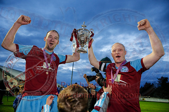 Tummery Athletic (3) V NFC Kesh (0) in The Mulhern Cup Final-71