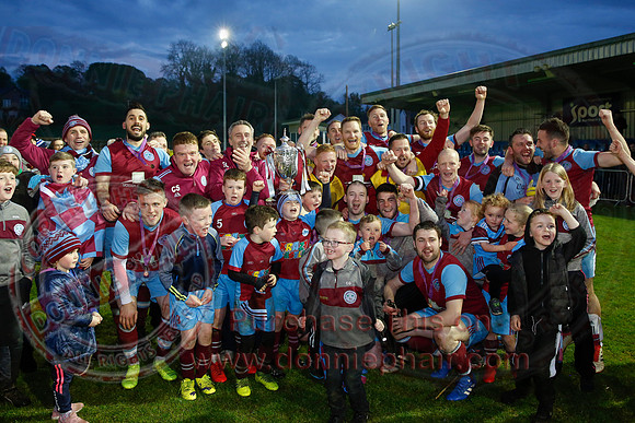 Tummery Athletic (3) V NFC Kesh (0) in The Mulhern Cup Final-72