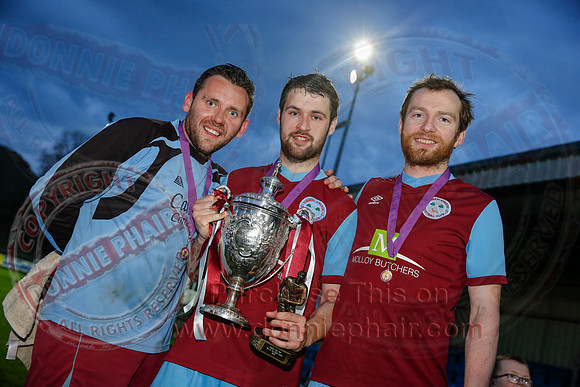 Tummery Athletic (3) V NFC Kesh (0) in The Mulhern Cup Final-77