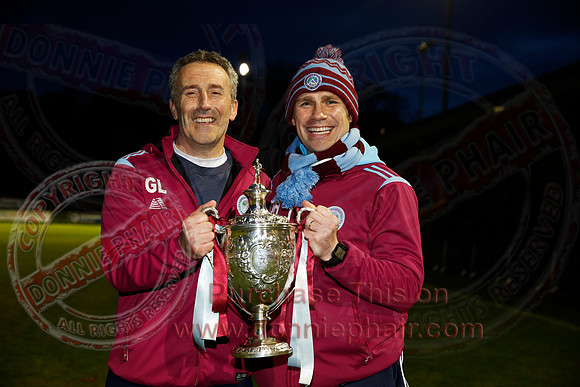 Tummery Athletic (3) V NFC Kesh (0) in The Mulhern Cup Final-87