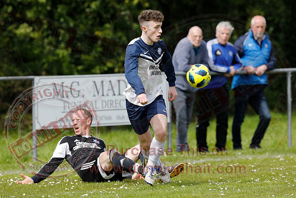 Enniskillen Athletic (2) V Magheraveely (1) in Division Two League Cup Final-3