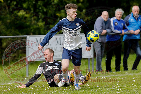 Enniskillen Athletic (2) V Magheraveely (1) in Division Two League Cup Final-4